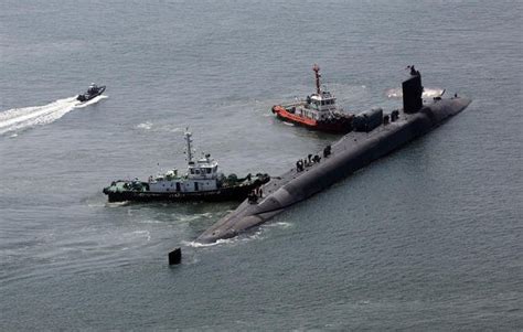 Us Guided Missile Submarine Arrives In South Korea A Day After North