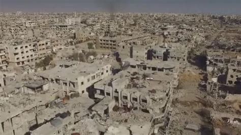 Drone Footage Shows ‘apocalyptic Scenes Of Syria