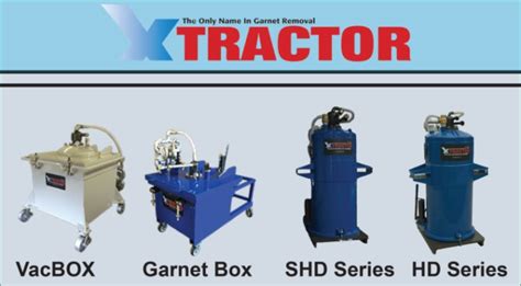 Waterjet Garnet Abrasive Removal and Disposal Systems - Extractor Garnet Removal