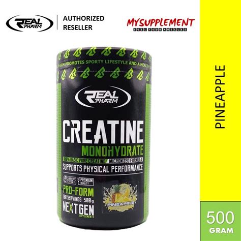 Real Pharm Creatine Monohydrate 500g Shopee Malaysia