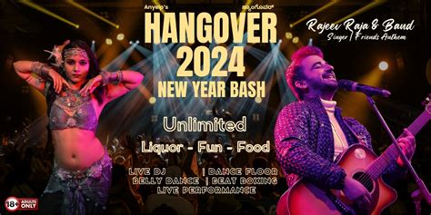 Hangover New Year Party Rg Royal Hotel Banquet Hall Weddingz In