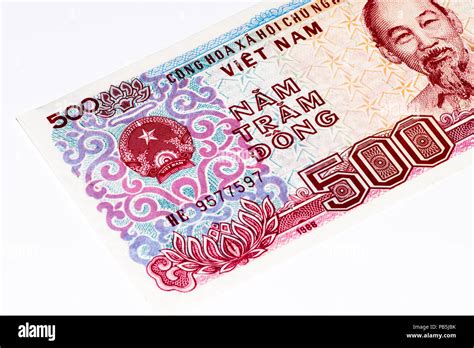 Dong Bank Note Of Vietnam Dong Is The National Currency Of Vietnam