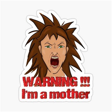 "angry mother" Sticker for Sale by Themys24 | Redbubble