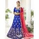 Buy Royal Blue Heavy Designer Party Wear Lehenga Party Wear Lehenga