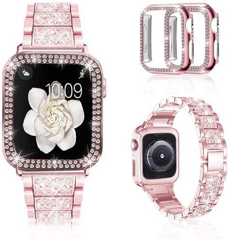 Apple Watch Band Luxury Diamond Case For Apple Watch Etsy