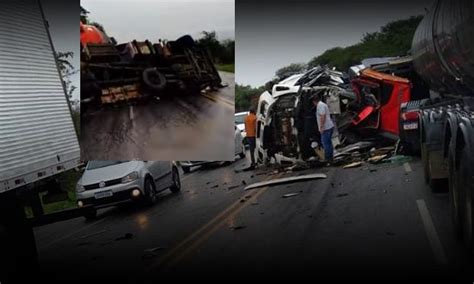 Próximo à Conquista Grave Acidente Entre Caminhões Provocou Morte Na