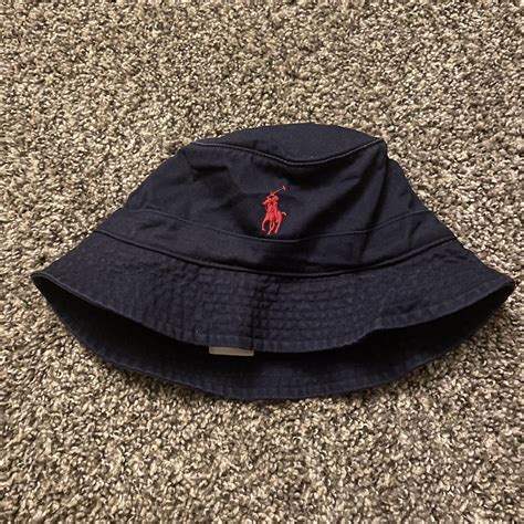 Polo Ralph Lauren bucket hat L Fits S - Depop