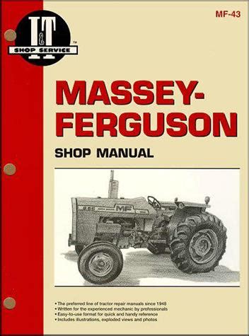 Massey Ferguson Farm Tractor Owners Service Repair Manual Australia