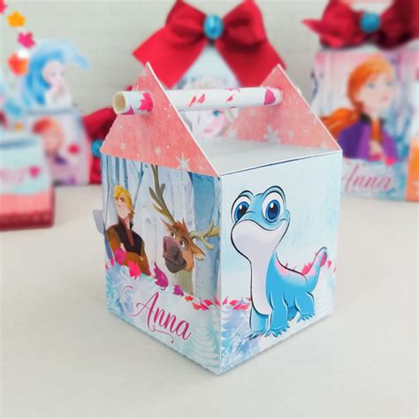 Caixa Canudo Frozen Elo Produtos Especiais