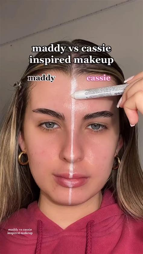 Maddy Vs Cassie Inspired Euphoria Makeup Natural Makeup Eye Makeup