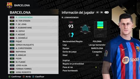 El Mejor Parche Para Pes Actualizado Nueva Temporada Dream