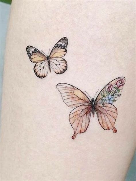 O Simbolismo Das Tatuagens De Borboletas Tatuagens