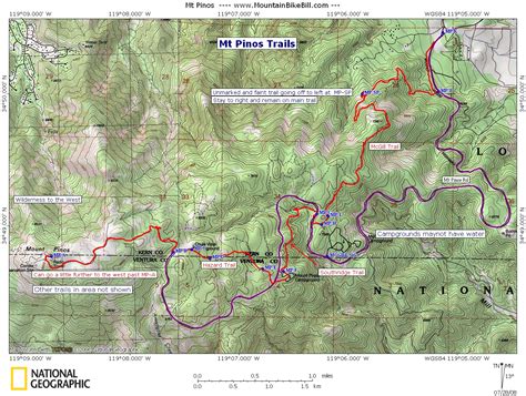 Mountain Biking On Mt Pinos In The Los Padres National Forest