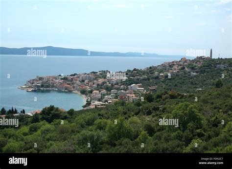Igrane Small Dalmatian Village Near Makarska Split County Dalmatia
