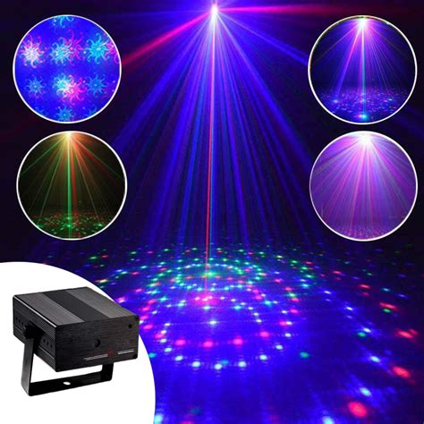 24 Patterns Rgb Laser Stage Light Disco Lighting Dj Party Ktv Projecto Pro Vision Tech