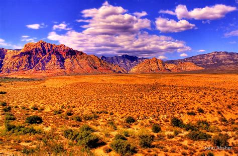 "Red Rock Canyon - Near Las Vegas, Nevada" by John Absher | Redbubble