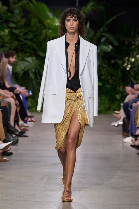 Michael Kors Collection Spring Runway Fashion Style Nyfw Tom