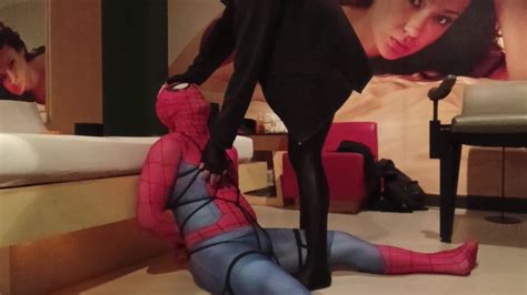 Horny Spiderman video 4 ThisVid 日本語で