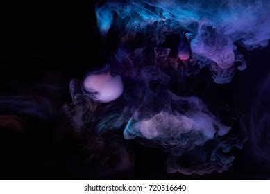 Blue Purple Vape Smoke Ring On Stock Photo 762521998 Shutterstock