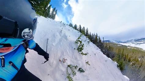 Skiing The Most Extreme Terrain In Colorado Rambo Body Bag And Gold