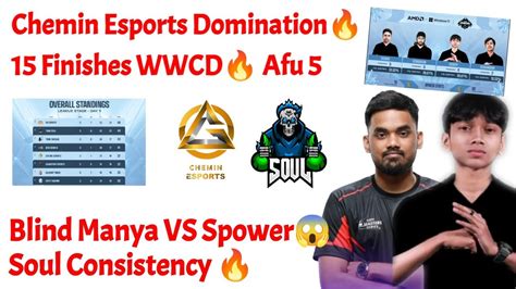 Chemin Esports Domination Blind Manya Vs Spower Soul Consistency