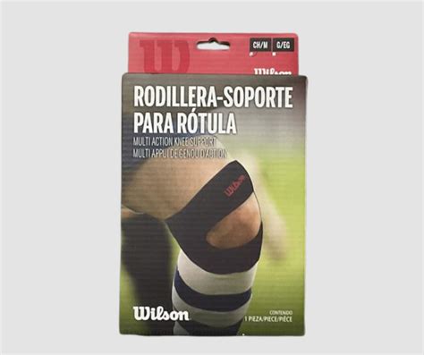 SOPORTE WILSON RODILLA NEOPRENO NEGRO AW502