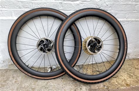 Tubeless Wide Aero Gravel Carbon Wheelset 30mm internal 40mm external ...