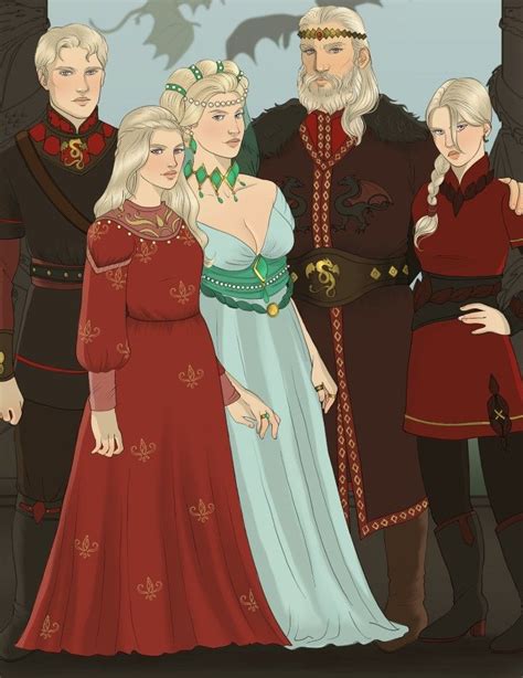 King Baelor I And Princess Daena By Chillyravenart On Deviantart Artofit