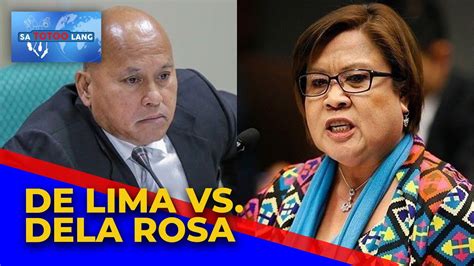 Reaksyon Ni Dating Senadora Leila De Lima Sa Pahayag Ni Sen Bato Dela