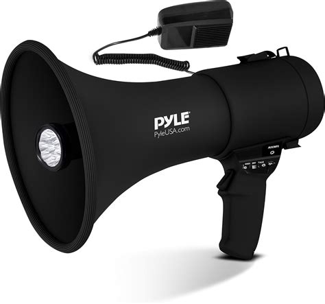 Amazon Pyle 50W Portable Megaphone Bullhorn Speaker With