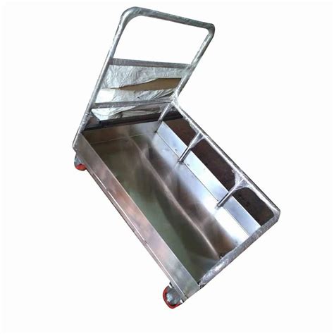 Stainless Steel Guarded Platform Trolley Load Capacity Kg At Rs