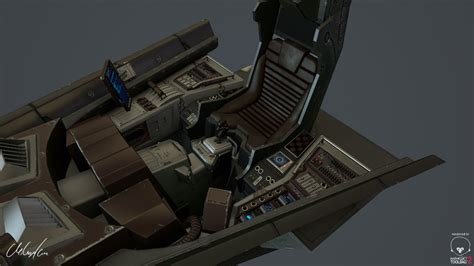 Mech Interior By Vmihaylov On Deviantart Mech Interior Sci Fi Spaceship