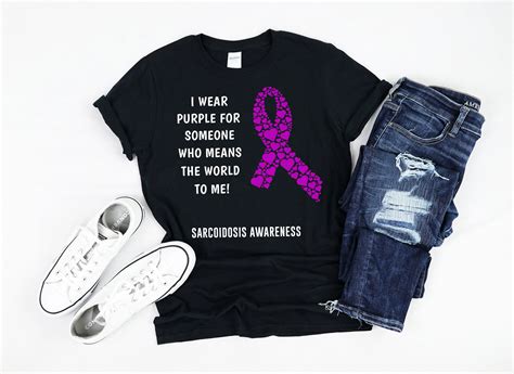 Sarcoidosis Svg Sarcoidosis Png Sarcoidosis Awareness Purple Ribbon