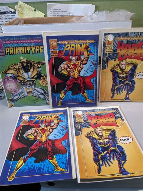 Hard Case Prototype And Prime1 Lot Of 5ultraverse Malibu Comics Ebay