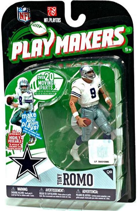 Mcfarlane Toys Nfl Dallas Cowboys Playmakers Series 1 Tony Romo Action