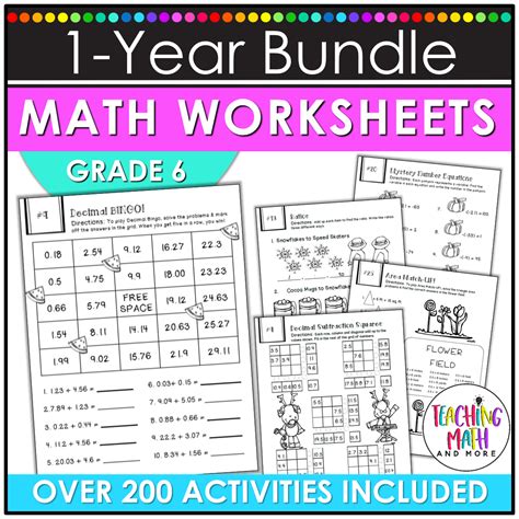 Free Fun 6th Grade Math Worksheet Download Free Fun 6th Grade Math Worksheet Png Images Free