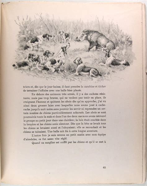 Animaux De V Nerie Et Chasse Aux Chiens Courants Par Oberthur Joseph