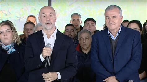 Larreta Present A Morales Como Su Compa Ero De F Rmula Es Un Tipo De