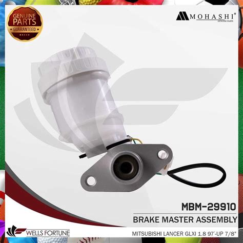 Mitsubishi Lancer Glxi Up Mohashi Brake Master Assembly