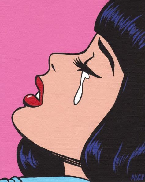 23 New Ideas Pop Art Girl Crying Vintage Roy Lichtenstein Pop Art Girl Crying Pop Art Comic