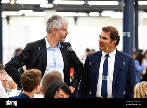 Laurent Wauquiez President Of The Regional Council Of Auvergne Rhone