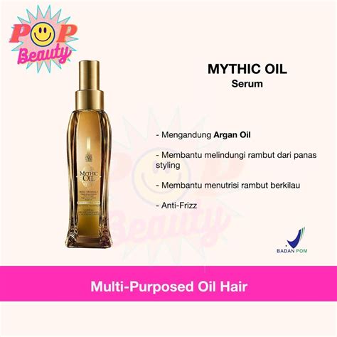 Jual Loreal Professional Mythic Oil Hair Serum 100ml Serum Rambut Rusak