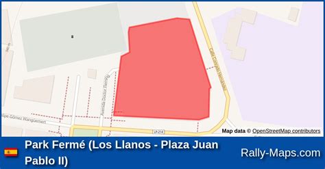 Mapa Harmonogram Profil Elewacji Park Ferm Los Llanos Plaza