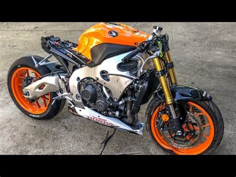 Rebuilding A Crashed Honda CBR 1000RR Repsol Edition Custom Project