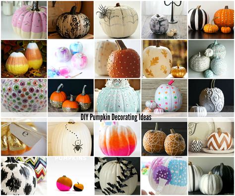 Diy Pumpkin Decorating Ideas The Idea Room