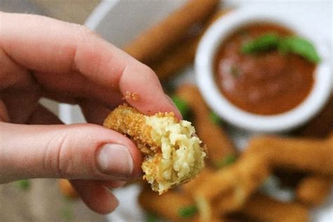 The Ultimate Vegan Mozzarella Sticks Garden Grub