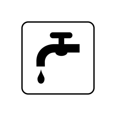 Water Tap Icon Vector Design 15938080 Vector Art At Vecteezy