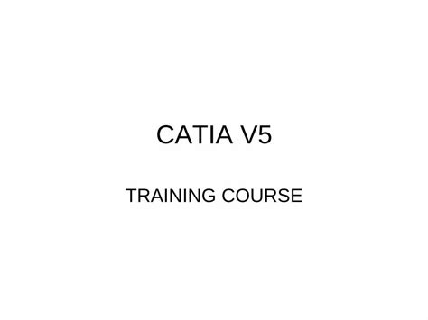 Pdf Catia V Training Dokumen Tips