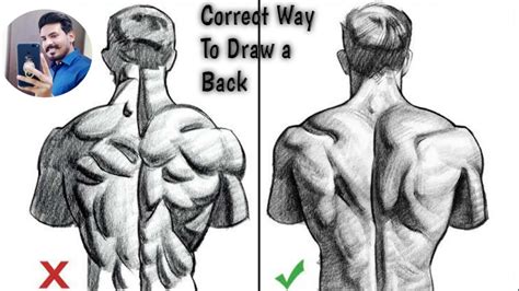 How To Draw A Muscular Body Step By Step Youtube