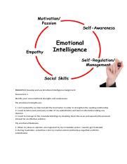 Bsbldr Develop And Use Emotional Intelligence Assessment Sample Docx